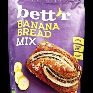 BETT`R BANANA BREAD MIX GF&VEGAN 300 GRMS