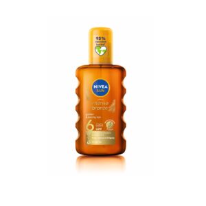 NIVEA SUN TANNING OIL SPRAY WITH CAROTENE SPF6 200 ML