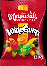 MAYNARDS WINE GUMS 130 GRMS