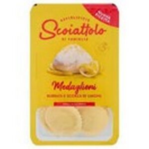 I SCOIATTOLO MEDAGLIONI BURRATA & LEMON PASTA 200 GRMS