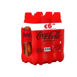 COCA COLA ZERO €6.49 PACK 6X500 ML