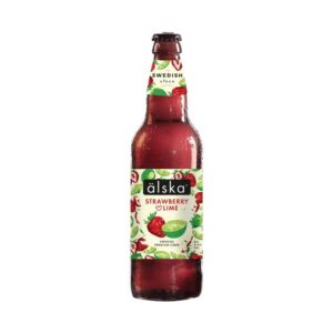 ALSKA STRAWBERRY & LIME 440 ML