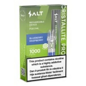 SALT CRISTALLITE PRO GREEN KIT + BBERRY RBERRY POD