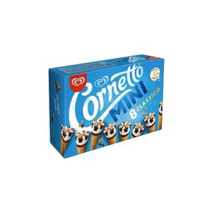 ALGIDA CORNETTO MINI CLASSICO M/P 8X