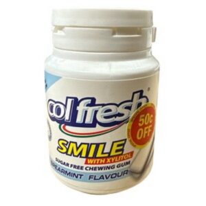 COLFRESH CHEWING GUM SF SMILE PROMO 50COFF 50 GRMS
