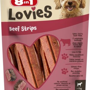 8IN1 LOVIES BEEF STRIPS 80 GRMS