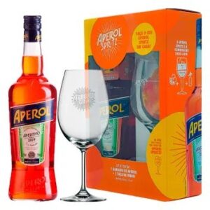 APEROL  70CL + GLASS VAP 700 ML