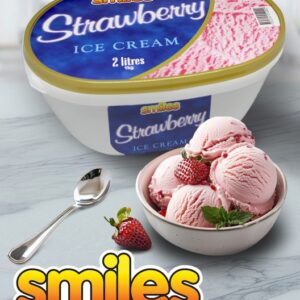 SMILES STRAWBERRY RIPPLE 2 ltr
